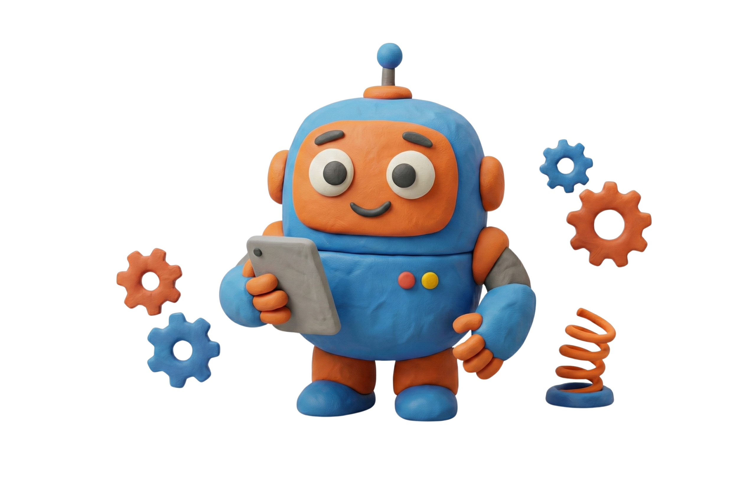 Robot mascota de automatización